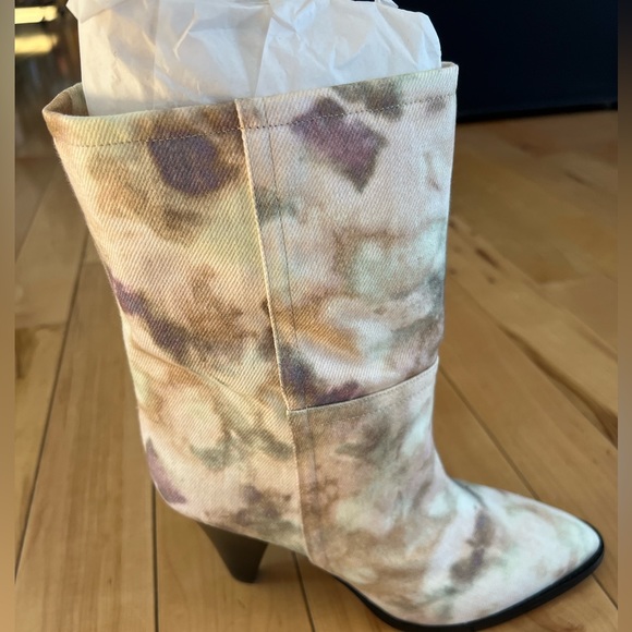 Isabel Marant Rouxa canvas ankle boots NWT size 39 - Picture 7 of 13